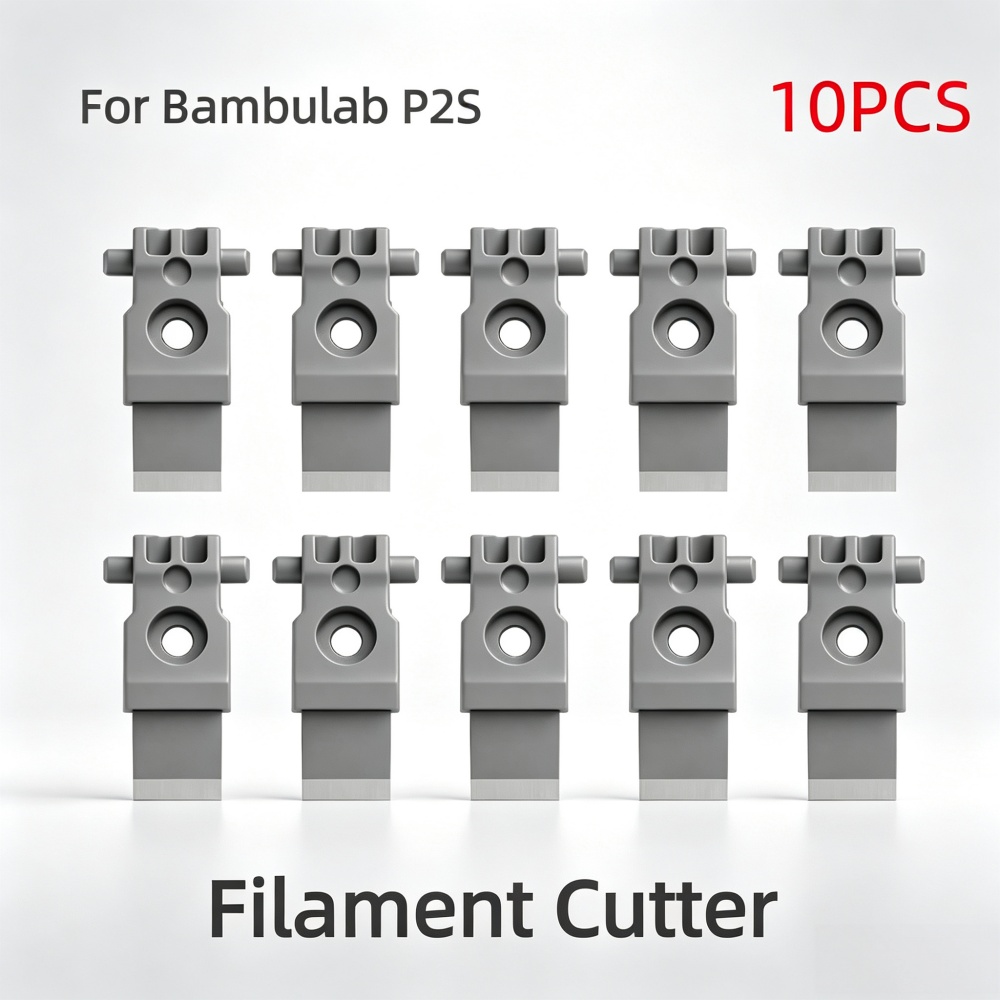3D Printing Industry - ใบมีดตัดเส้นใยสำหรับ Bambulab P2S ใบมีดตัดโลหะที่มีความแม่นยำ ป้องกันการติดขัดของเส้นใย อุปกรณ์เสริมทดแทนสำหรับเครื่องพิมพ์