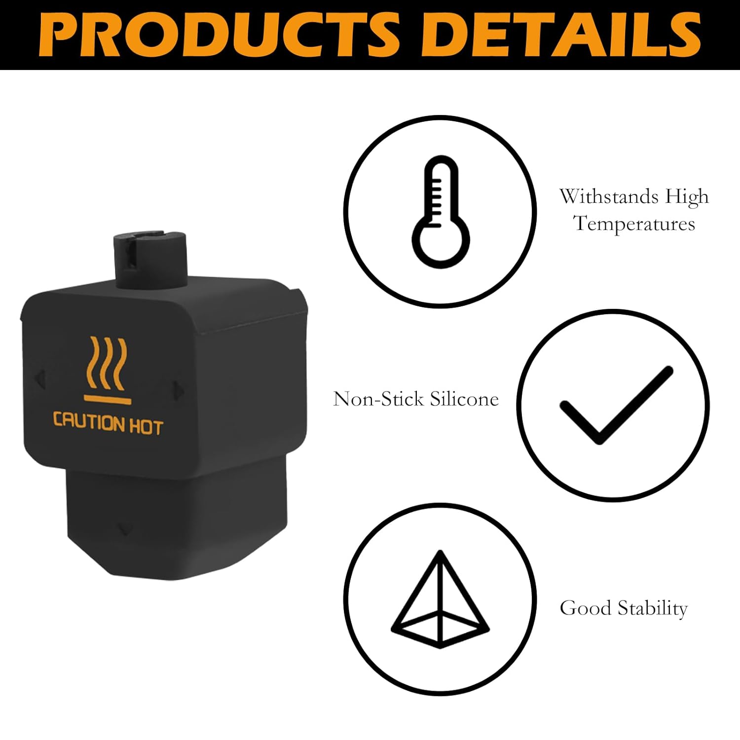 ถุงซิลิโคนหุ้มหัวพิมพ์ H2D จำน - 3D Printing Bambu Lab บทวิจารณ์และราคา